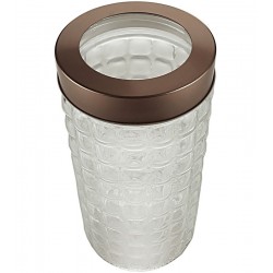 Pote 1,6 Litros 11x22cm Vidro Borossilicato Com Tampa Hash